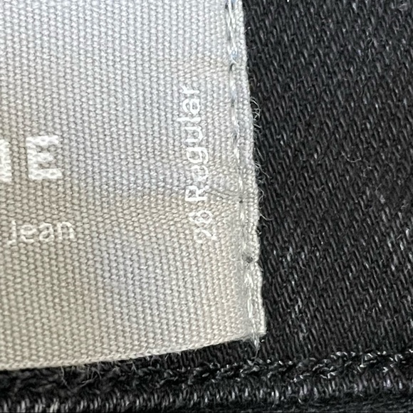 Everlane High Rise Washed black Stretch Skinny jeans Size 28. - Picture 6 of 11